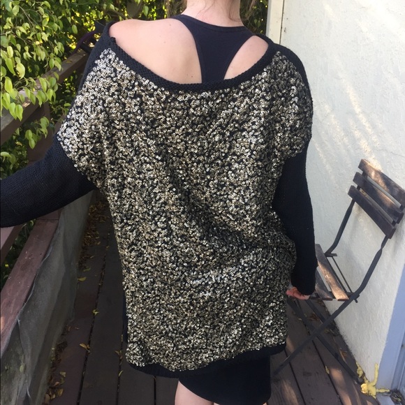 Sequin back sweater - Picture 5 of 6